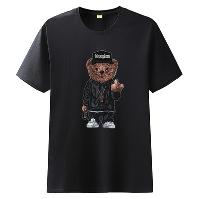 Moderna muška majica s printom i kratkim rukavima