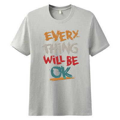 Moderna muška majica s printom i kratkim rukavima