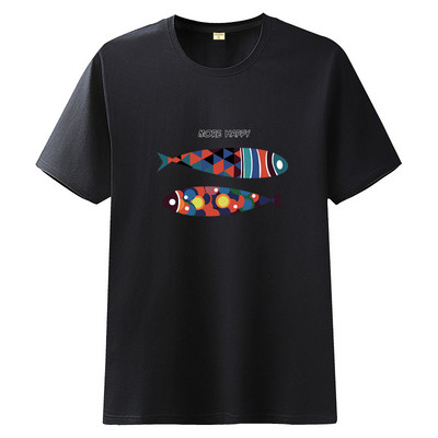 Moderna muška majica s printom i kratkim rukavima