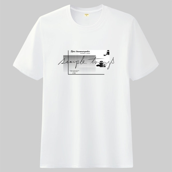 Moderna muška majica s printom i kratkim rukavima