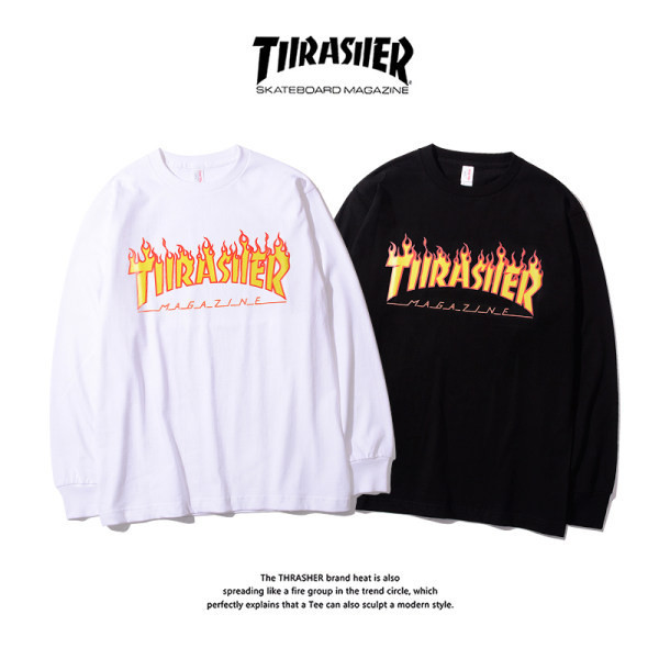 Bluză casual bărbătească cu imprimeu și mâneci lungi