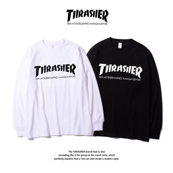 Bluză casual bărbătească cu imprimeu și mâneci lungi