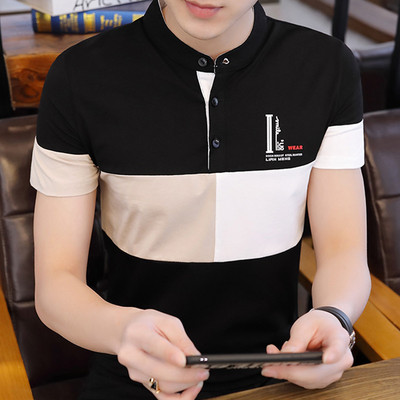 Bluză casual bărbătească cu mâneci scurte - mai multe modele