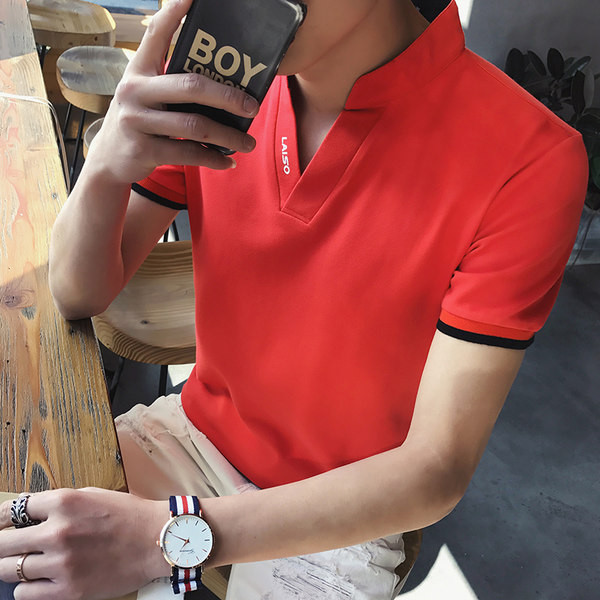 Tricou casual barbatesc cu maneca scurta - mai multe modele