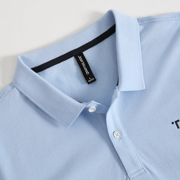 Bluză pentru bărbați într-o singură culoare cu inscripție