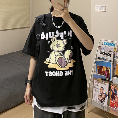 Muška casual majica s kratkim rukavima i aplikacijom