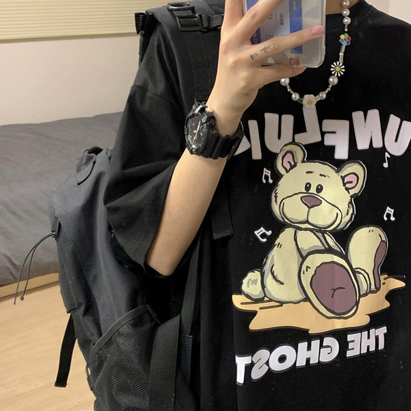 Muška casual majica s kratkim rukavima i aplikacijom