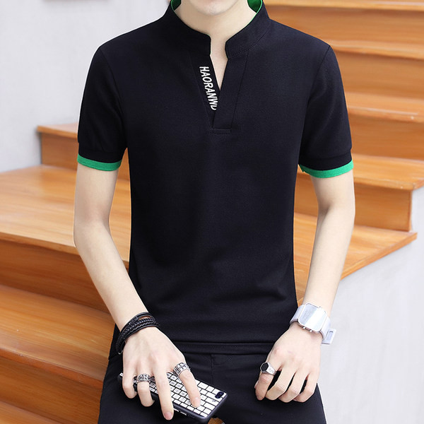 Tricou barbatesc cu maneca scurta - mai multe modele