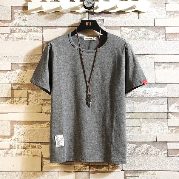 Tricou barbatesc cu maneca scurta - model simplu