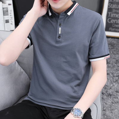 Bluza de vara pentru barbati cu guler clasic