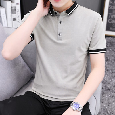 Bluza de vara pentru barbati cu guler clasic