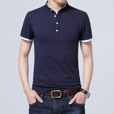 Bluza de vara pentru barbati cu guler clasic