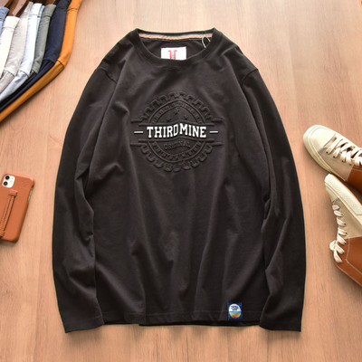 Ανδρικό μπλουζάκι νέου μοντέλου με οβάλ λαιμόκοψη και κοντά μανίκια σε διάφορα χρώματα