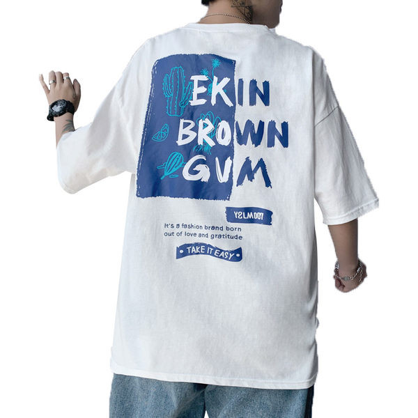 Tricou barbatesc cu maneca scurta in trei culori - model larg