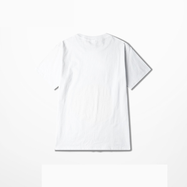 Novi model muške majice s printom i ovalnim izrezom