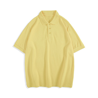 Tricou barbatesc cu nasturi si guler clasic in mai multe culori