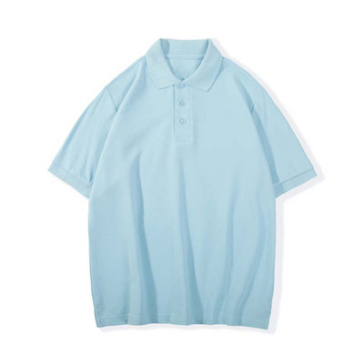 Tricou barbatesc cu nasturi si guler clasic in mai multe culori