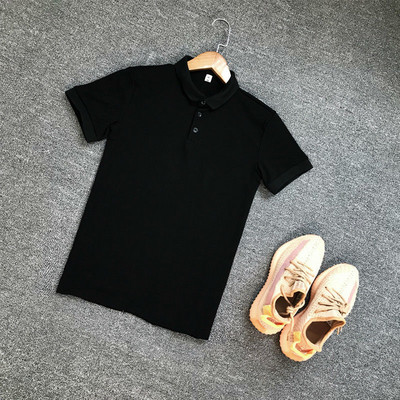 Bluză casual într-o singură culoare, cu guler clasic