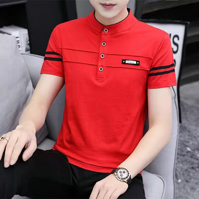 Bluză casual într-o singură culoare, cu guler clasic