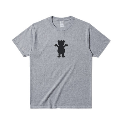 Tricou barbatesc model nou cu imprimeu si maneci scurte in mai multe culori