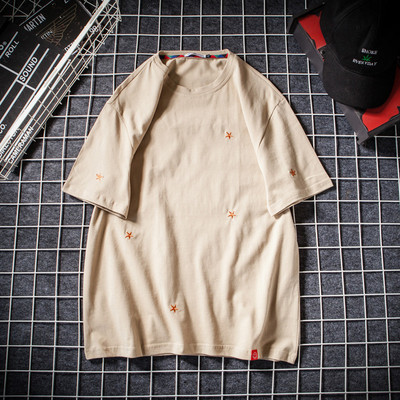 Tricou casual barbatesc cu maneci scurte in patru culori