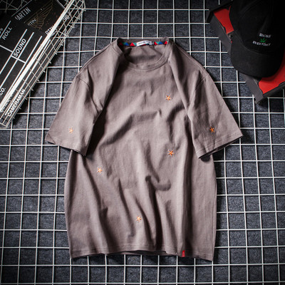 Tricou casual barbatesc cu maneci scurte in patru culori