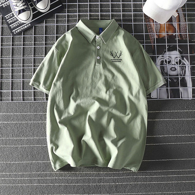 Bluză model larg cu mâneci scurte și inscripție