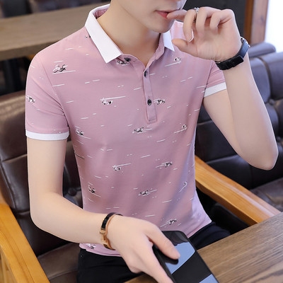 Ljetna muška bluza s klasičnom kragnom i kratkim rukavima