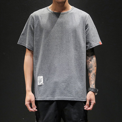 Tricou barbatesc model simplu cu maneca scurta