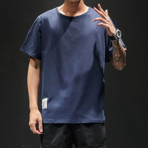 Tricou barbatesc model simplu cu maneca scurta