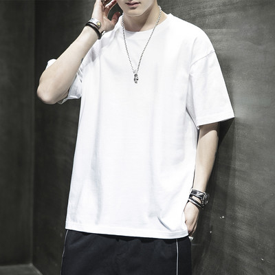 Bluză casual bărbătească cu decolteu rotund și mâneci lungi - mai multe culori