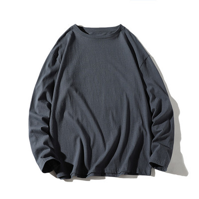 Ανδρική μπλούζα φαρδιά με μακριά μανίκια
