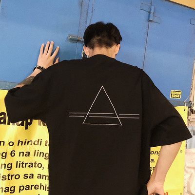 Tricou barbatesc model lat cu maneca scurta