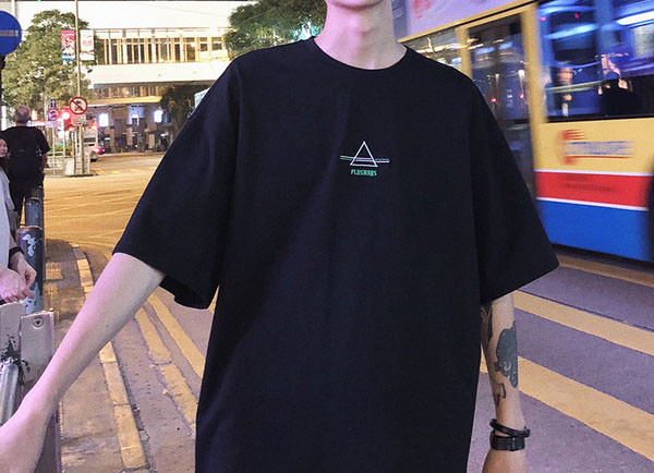 Tricou barbatesc model lat cu maneca scurta