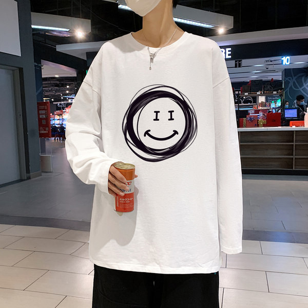 Bluză casual bărbătească de primăvară cu aplicație