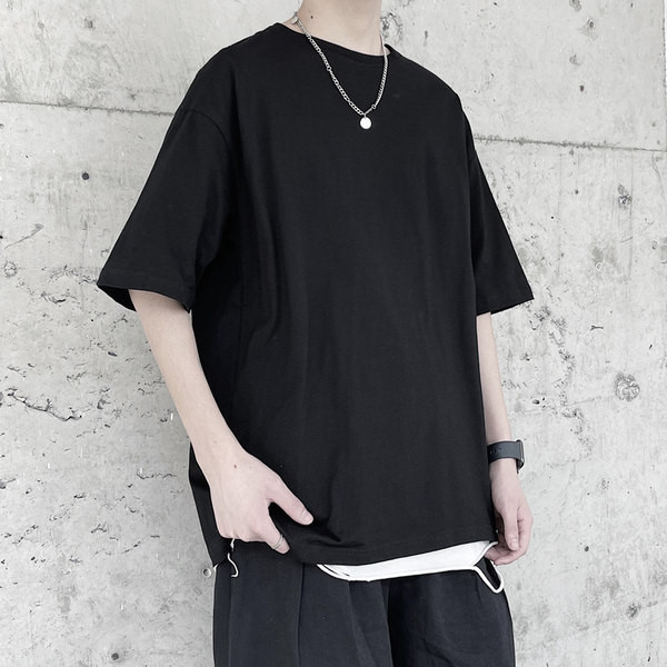 Tricou barbatesc modern model simplu