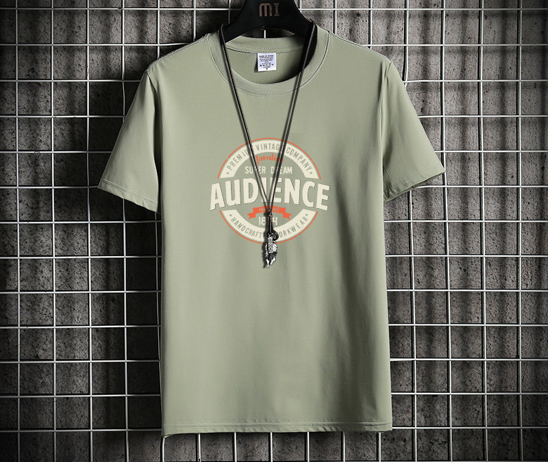 Tricou de vara pentru barbati cu imprimeu color