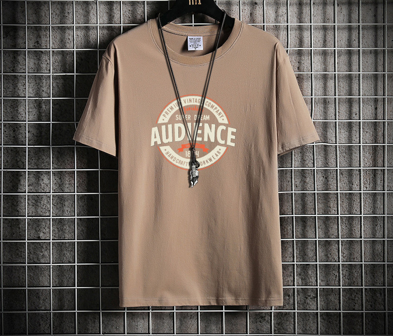 Tricou de vara pentru barbati cu imprimeu color