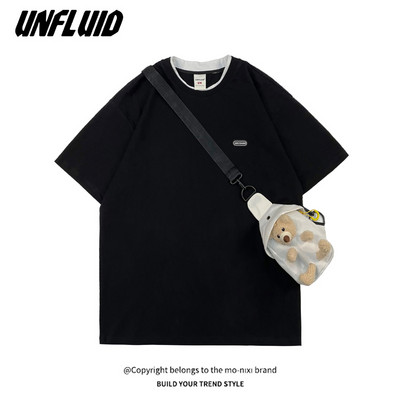 Tricou barbatesc model nou cu decolteu oval si maneci scurte