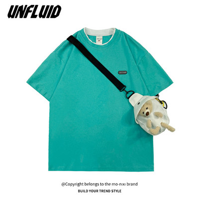 Tricou barbatesc model nou cu decolteu oval si maneci scurte