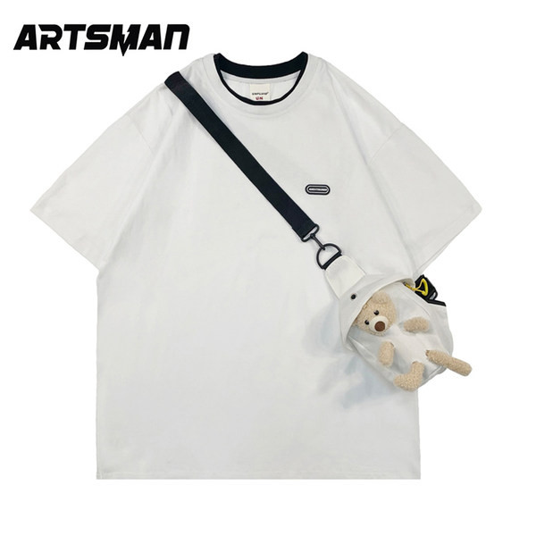 Tricou barbatesc model nou cu decolteu oval si maneci scurte