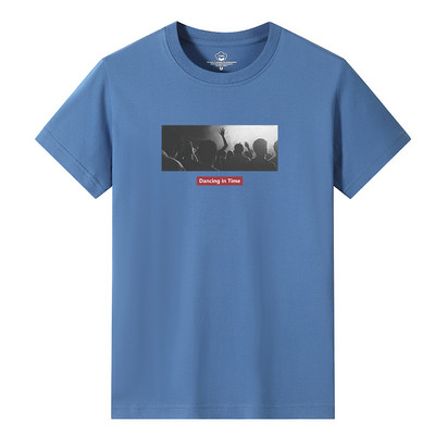 Tricou de vara model nou cu imprimeu pentru barbati