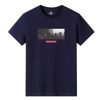 Tricou de vara model nou cu imprimeu pentru barbati