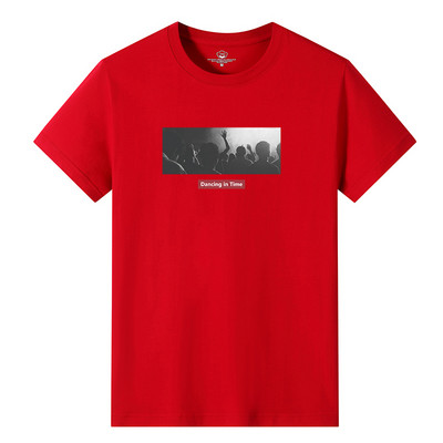 Tricou de vara model nou cu imprimeu pentru barbati