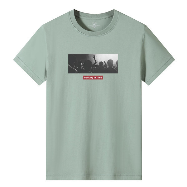 Tricou de vara model nou cu imprimeu pentru barbati