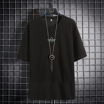 Tricou barbatesc model nou cu decolteu oval in mai multe culori