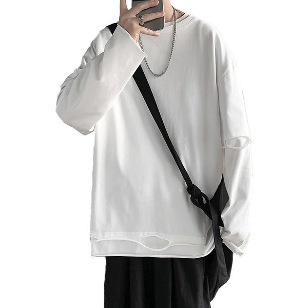 Bluza barbati cu maneci lungi - model simplu