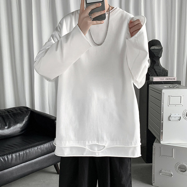 Bluza barbati cu maneci lungi - model simplu