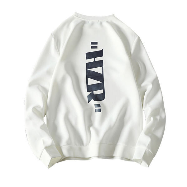 Bluza de barbati model nou cu inscriptie si maneci lungi