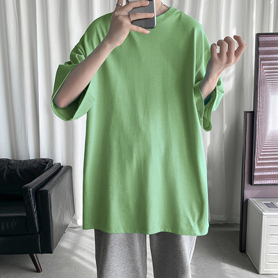 Tricou bărbați model uni - model larg